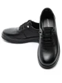Pantofi Casual Dama din piele naturala N725 BLACK | ADVANCER