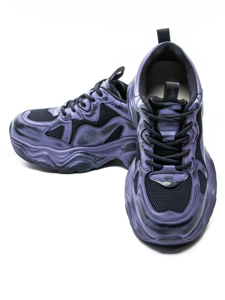 Ženske sportske cipele od prirodne kože 919-1 Ljubičasta | Advancer