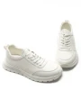 Pantofi Sport Barbati din piele naturala 88866 WHITE | ADVANCER
