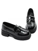 Pantofi Casual Dama din piele naturala TP6830-1 BLACK | ADVANCER