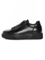 Pantofi Casual Barbati din piele naturala A921-1 BLACK | ADVANCER