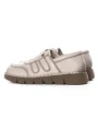 Pantofi Casual Dama din piele naturala KM2583 CREAM | FORMAZIONE