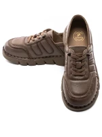 Pantofi Casual Dama din piele naturala KM2583 APRICOT | FORMAZIONE