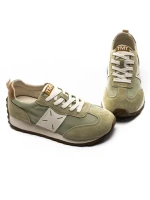 Pantofi Sport Dama din piele naturala KM7731 GREEN | FRANCO GERARDO