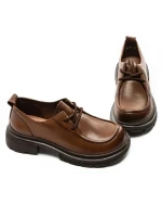 Pantofi Casual Dama din piele naturala KM6716 BROWN | FORMAZIONE