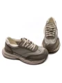 Pantofi Sport Dama din piele naturala KM5502 GREY | FRANCO GERARDO