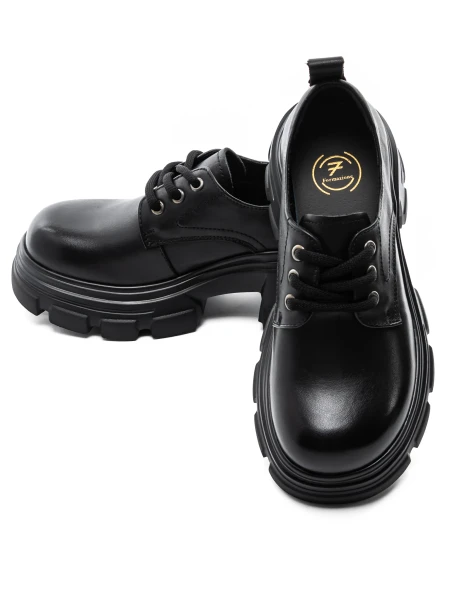 Ženske casual cipele od prirodne kože KM1607 Crna | Formazione