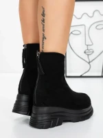 Ghete Dama cu Platforma 58WL16 BLACK | MEI