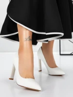 Cipele s debelom petom 3DC36 Bijela | Mei