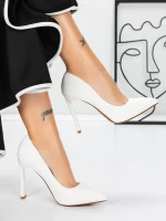 Cipele s debelom petom 3DC36 Bijela | Mei