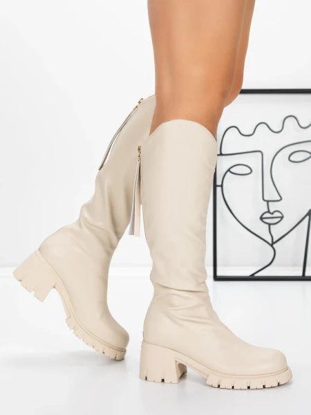 Ženske čizme 3WL15 Bež | Mei