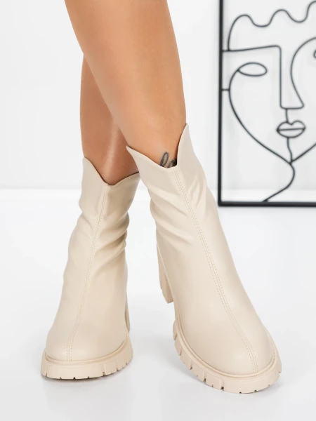 Gležnjače za žene 3WL16 Bež | Mei