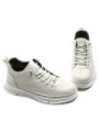 Ghete Barbati din piele naturala E90001 WHITE | ADVANCER