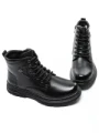 Ghete Barbati din piele naturala WM2630 BLACK | ADVANCER