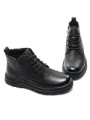 Ghete Barbati din piele naturala 806005 BLACK | ADVANCER