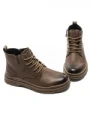 Ghete Barbati din piele naturala 806005 KHAKI | ADVANCER