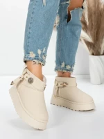 Ghete UG Dama 5GB6 BEIGE | MEI