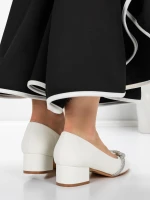 Cipele s malom petom 3XKK99 Bijela | Mei