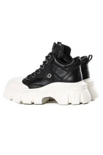 Ghete Dama din piele naturala 5020-1 BLACK | ADVANCER