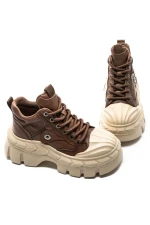 Ghete Dama din piele naturala 5020-1 BROWN | ADVANCER
