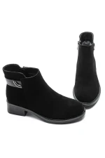 Ghete Dama din piele naturala R52131-35 BLACK | ADVANCER