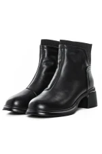 Ghete Dama din piele naturala 6631-2 BLACK | ADVANCER