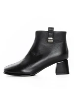 Ghete Dama din piele naturala 21299 BLACK | ADVANCER