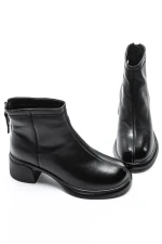 Ghete Dama din piele naturala 6631-1 BLACK | ADVANCER