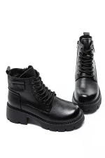 Gležnjače s platformom za žene 8099 Crna | Formazione