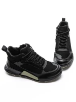 Muške čizme od prirodne kože 10532 Crna | Advancer