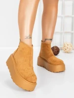 Ghete Dama cu Platforma 58WL19 YELLOW | MEI