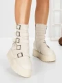 Ghete Dama cu Platforma 56WL2 BEIGE | MEI