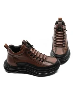 Ghete Barbati din piele naturala M668 BROWN | ADVANCER