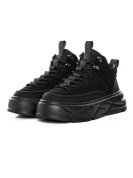 Ghete Barbati din piele naturala 88860 BLACK | ADVANCER