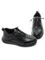 Ghete Barbati din piele naturala 919088-F BLACK | ADVANCER