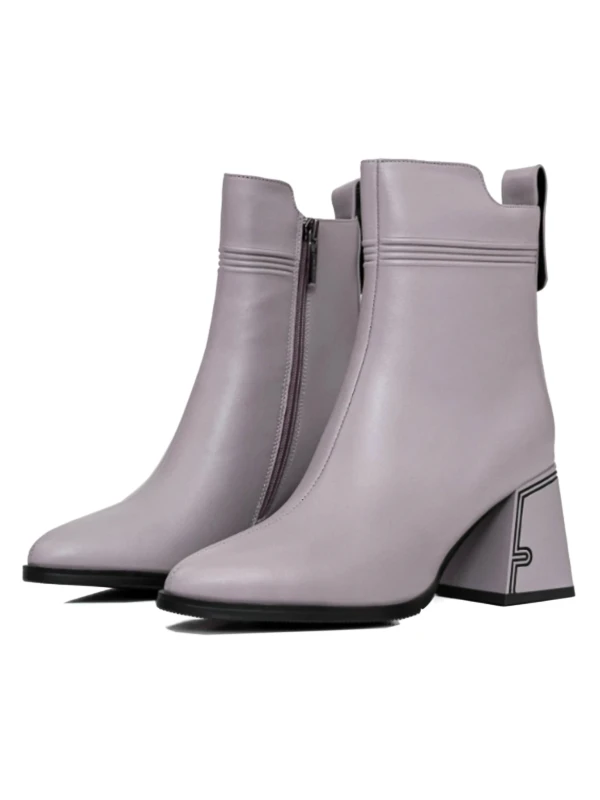 Niske čizme s debelim potplatom K107-55-B81B Siva Jose Simon