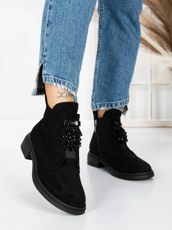 Ghete Dama Imblanite 5AH62 BLACK | MEI