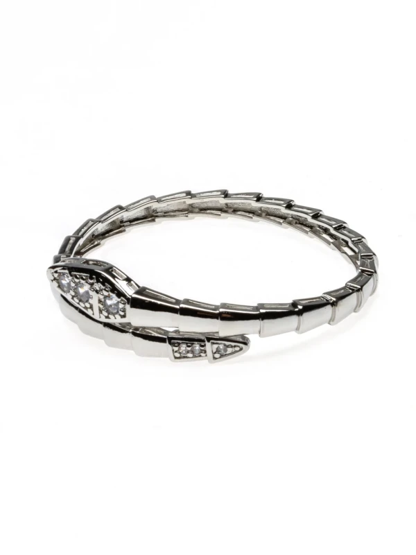 Set Bratara + Inel BR025 ARGINTIU | MEI