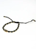 Bratara Unisex BR027 AURIU-NEGRU | MEI