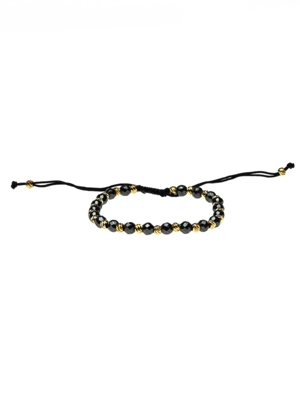 Bratara Unisex BR029 AURIU-NEGRU | MEI