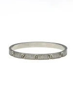 Bratara BR015 ARGINTIU | MEI