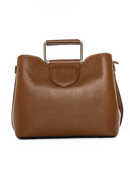 Ženske torbe od prave kože GD52 Smeđa | Forseti