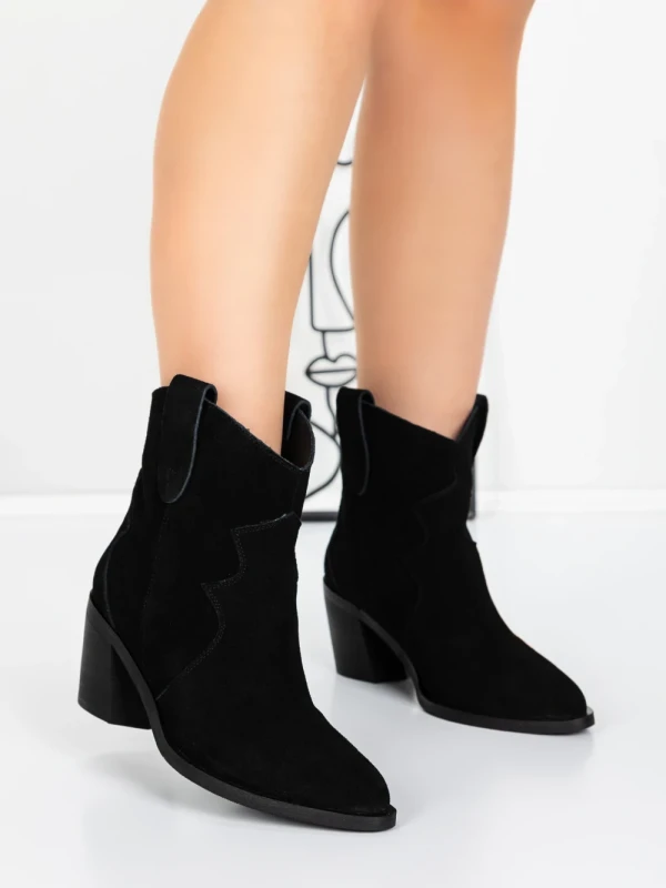 Ciocate Dama din piele naturala 52AD2 BLACK | PANTOFUL