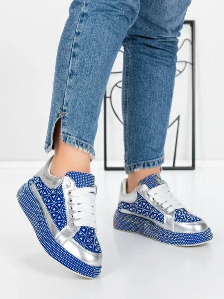 Sneakers Dama 5WL91 ROYAL BLUE | MEI