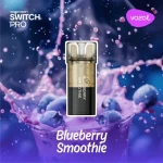 Narghilea electronica reincarcabila SWITCH PRO BLUEBERRY SMOOTHIE | GALASUN