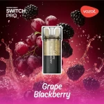 Narghilea electronica reincarcabila SWITCH PRO GRAPE BLACKBERRY | GALASUN