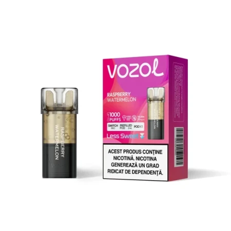 Narghilea electronica reincarcabila SWITCH PRO RASPBERRY WATERMELON | GALASUN