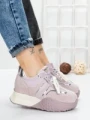 Pantofi Sport Dama cu Platforma 3A1-1 PURPLE | MEI