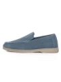 Mocasini Barbati din piele naturala 5NXE58 BLUE | PANTOFUL