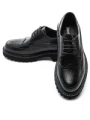 Pantofi Casual Barbati din piele naturala 5NXE67 BLACK | PANTOFUL